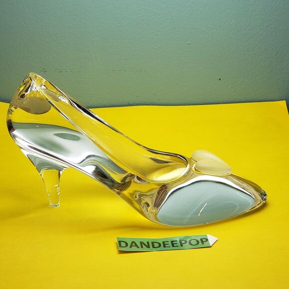 Disney Cinderella Glass Slipper Shoe Bleikristall Germany Lead Crystal - Picture 7 of 12